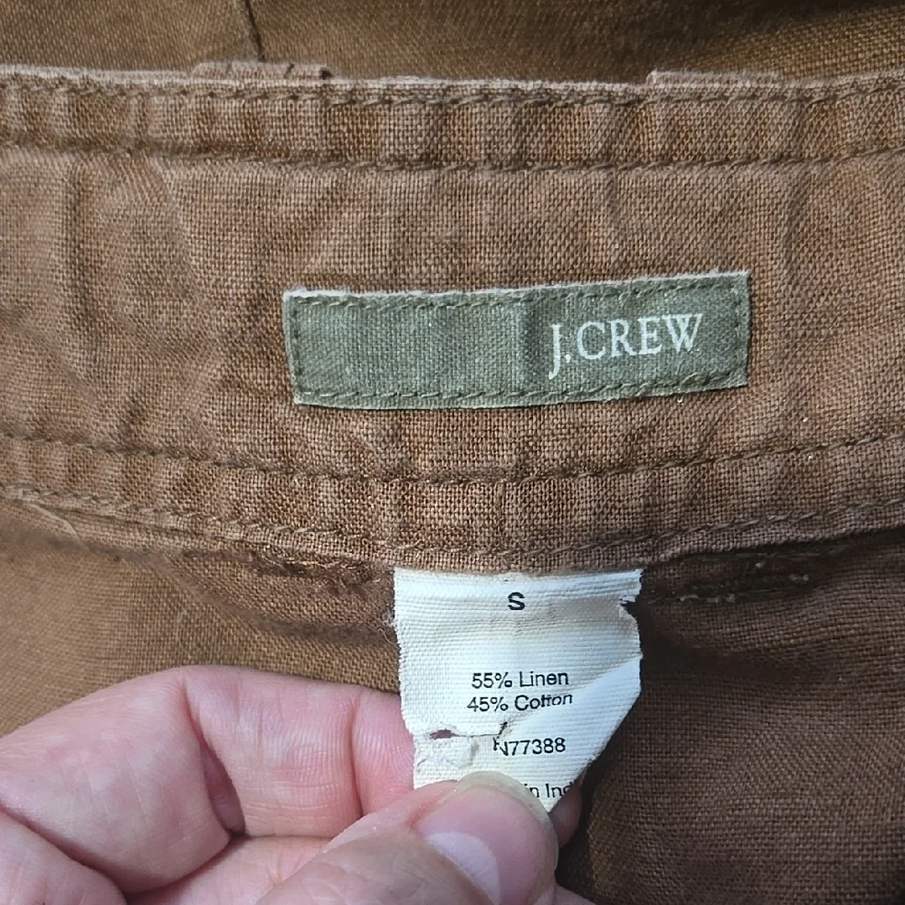Vintage J Crew Linen Skirt - Picture 4 of 4